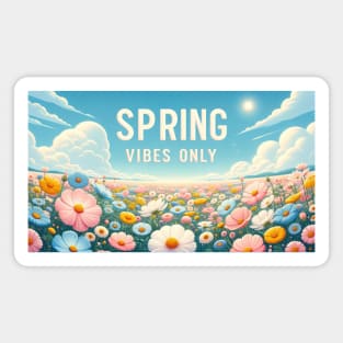 Spring Vibes Only! Magnet